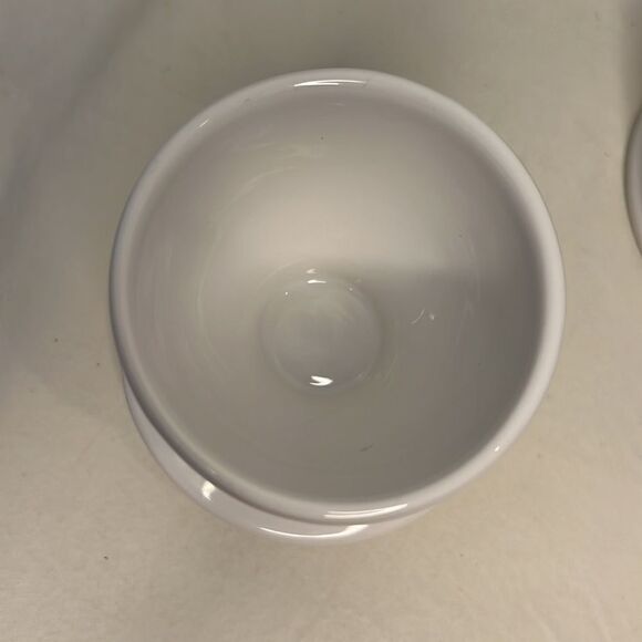 Butter Bell White Crock 1997 Beurre 12 Oz 3 3/4 Round 4 In Tall Ceramic French - Picture 7 of 9